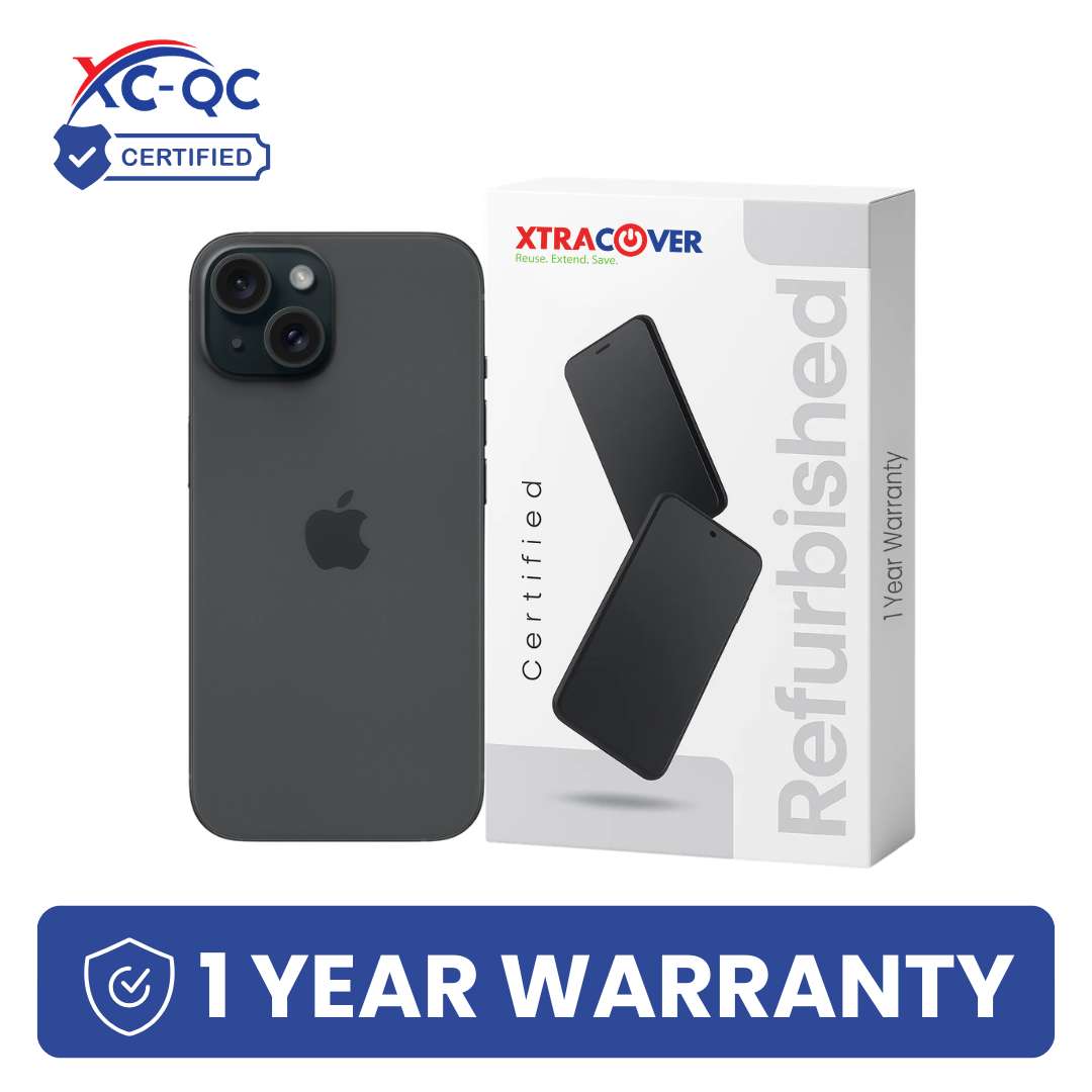 Apple iPhone 15 Buy Online at XtraCover – Refurbished | 1 Year